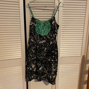 Black and white sundress